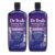 Dr Teal’s Foaming Bath with Pure Epsom Salt, Sleep Blend with Melatonin, Lavender & Chamomile Essential Oils, 34 fl oz (Pack of 2)