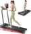 Acezoe Walking Pad with 3-Level 10% Incline, Foldable Treadmill for Home Small Office, Compact Portable Under Desk Treadmill with Handle,Dual LED Display, APP & Remote, 300 lbs Capacity