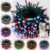 Smart Color Changing Christmas Lights,4th of July Decoration Lights with Remote & Timer, 66FT 200 LED Patriotic String Lights Waterproof, RGB Twinkle Light for 250th Anniversary Independence Day Decor