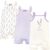 Touched by Nature Baby Unisex Baby Organic Cotton Rompers