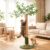 Tall Cat Scratching Post 51 Inch, Cat Scratching Post for Indoor Cats Adults, Sisal Cat Scratcher with Heavy Duty Stable Base & Hanging Toys & Self Grooming Brush for Kittens Medium Large Cats