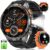 Smart Watches for Men(100 Days Battery/Flashlight), 5 ATM Waterproof Military Smart Watch with Heart Rate/Sleep/SpO2/Calling/110+ Sports Mode, Rugged Men’s Fitness Tracker Watch for Android iPhone