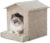 Cat Beds for Indoor Cats,Cat Houses,Cat Cave with Orthopedic Cushion,Foldable Cat Condos,Hideaway,Shelter,Beige Cat Tent for Small Dogs and Rabbit,Squirrel