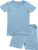 BABY 2T-10Y Toddler Kids Girls Boys Soft Comfy 2pcs Set Short Sleeve Shirts and Pants Sets