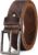 DOOPAI Men’s Genuine Leather Casual Belt -Full Grain Leather Belt for Men- 1.5″ Handmade Jeans Belt with Gift Box