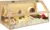 PROLEE Hamster Cage Chewproof, 40″ x 20″ x 20″ Sloped Mice and Rat Habitat with Clear View, Solid Built with Lockable Design and Openable Top (White Oak)