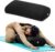 Gaiam Yoga Bolster Pillow, Soft Meditation Cushion for Yoga, Massage and Back Support, Breathable Cotton Fill, Zippered Microfiber Cover, Easy-Carry Handle, Machine Washable