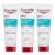Eucerin Advanced Repair Foot Cream for Dry Feet and Heels, Repairs Very Dry, Rough Skin, Fragrance Free, Non Greasy, Fast Absorbing, Travel Size Lotion, 3 Oz Tube, Pack of 3