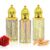 Arabic Perfume Oil for Women, Long Lasting Arabian Perfume Oil Roll On Rose, Sandalwood, Musk, 0.4 fl. oz