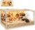 Prolee Hamster Cage Chewproof Wooden 40 Inch Guinea Pig Cages Mice and Rat Habitat Openable Top with Acrylic Sheets Solid Built