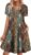 WIHOLL Boho Summer Dresses for Women Casual Loose T Shirt Dress with Pockets Beach Vacation Outfits S-4XL