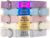GoTags Personalized Cotton Hemp Dog Collar with Custom Engraved Nameplate, Silent No Noise Pet Dog Tag for Small, Medium, and Large Dogs