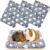 4-Pack Guinea Pig Bed, Washable Bunny Mat, Fleece Rabbit Bedding, Soft Flannel Small Animal Cage Liner, Blanket for Hamster Ferret – 14″x10″