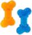 Nylabone Moderate Chew Flexi Chew Bone Peanut Butter & Bacon XX-Small/Tiny (2 Count)