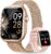 Smart Watch for Women for iPhone Android: 1.85″ Smart Watch with 30 Days+ Battery Life Make/Recive Call Heart Rate SpO2 Sleep Monitor 120+ Sport IP68 Waterproof Fitness Tracker Watch Pedometer Reloj