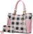 MKF Collection Tote Bag for Women, Handbag Set with Wallet-Top-Handle Bag Vegan Leather Purse by Mia K